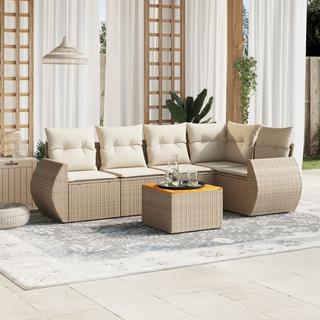 VidaXL Garten sofagarnitur poly-rattan  