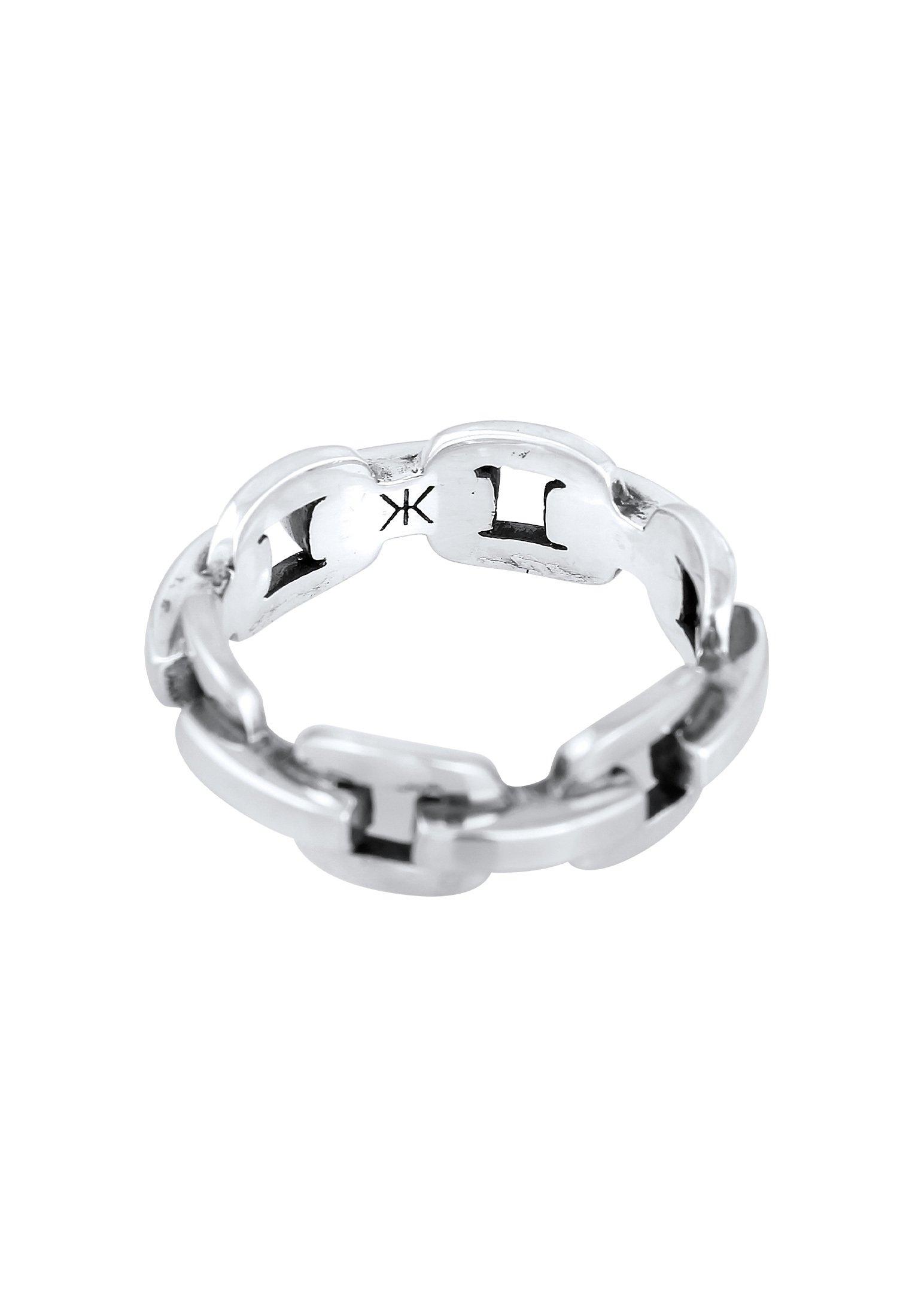 Kuzzoi  Bague Herren Anker Kettenring Trend 925 Silber 