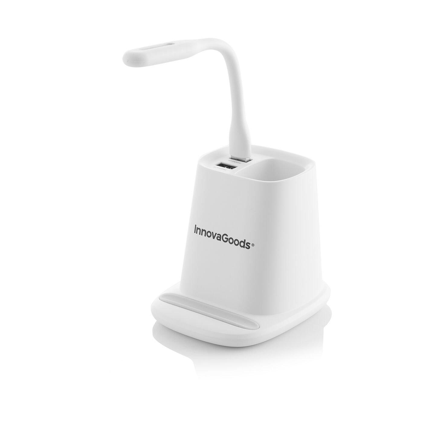 Image of Kabellose mobile Ladegeräte mit Beleuchtung – 5-in-1 Kabellose mobile Ladegeräte mit Beleuchtung – 5-in-1