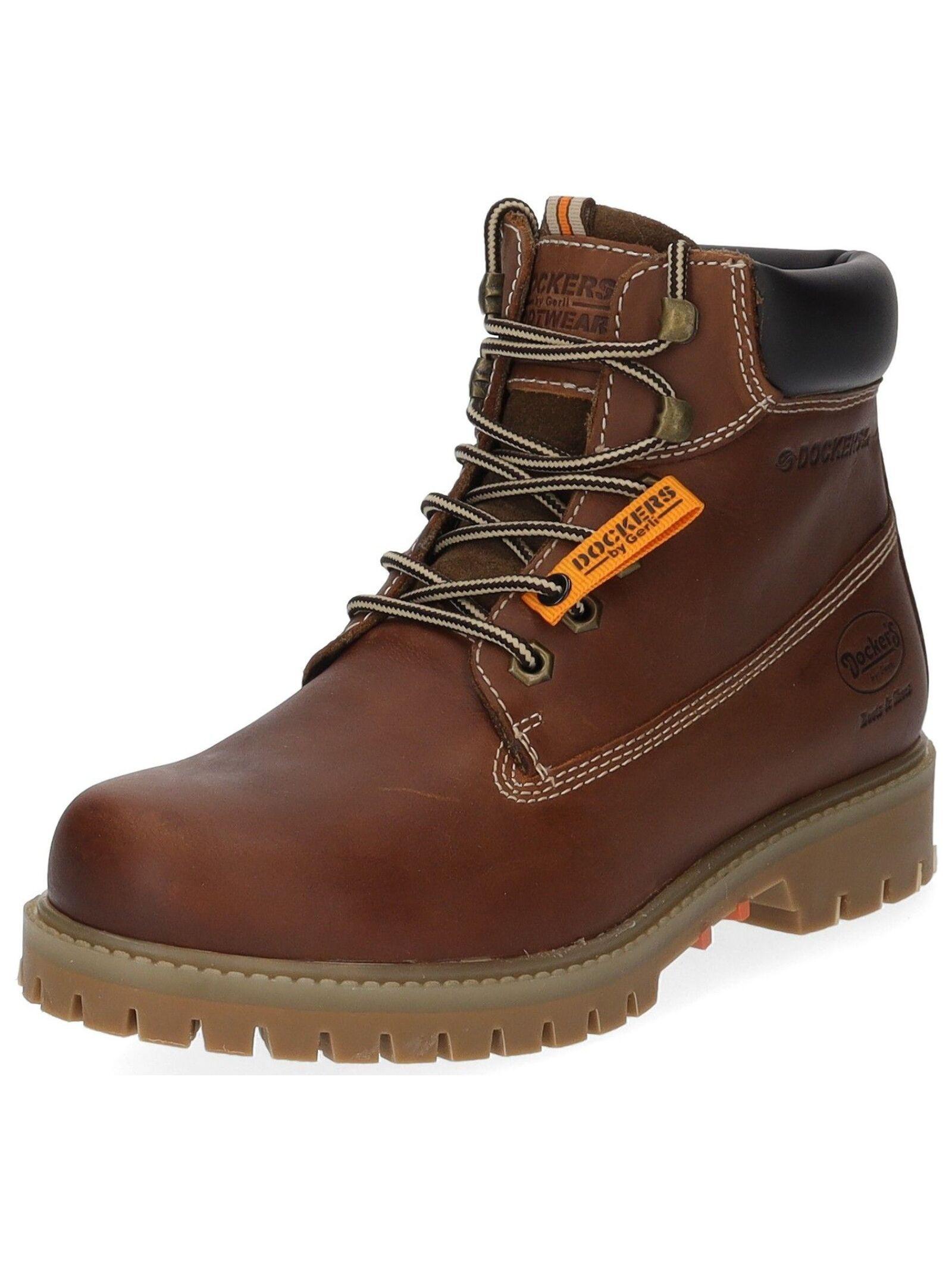 Image of Stiefelette 53ax003-400 Unisex Cognac 43