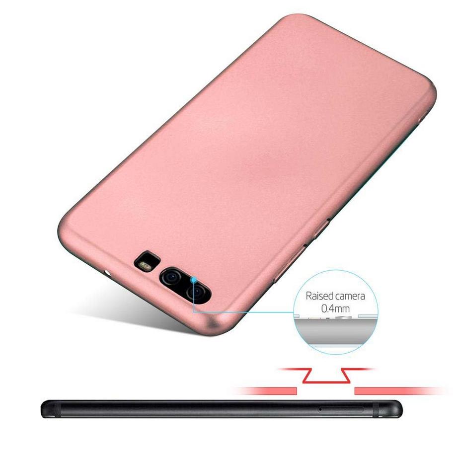 Cadorabo  Hülle für Huawei P10 Hard Case in Metall Optik 