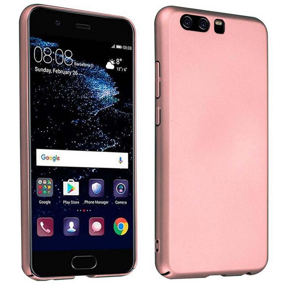 Cadorabo  Hülle für Huawei P10 Hard Case in Metall Optik 