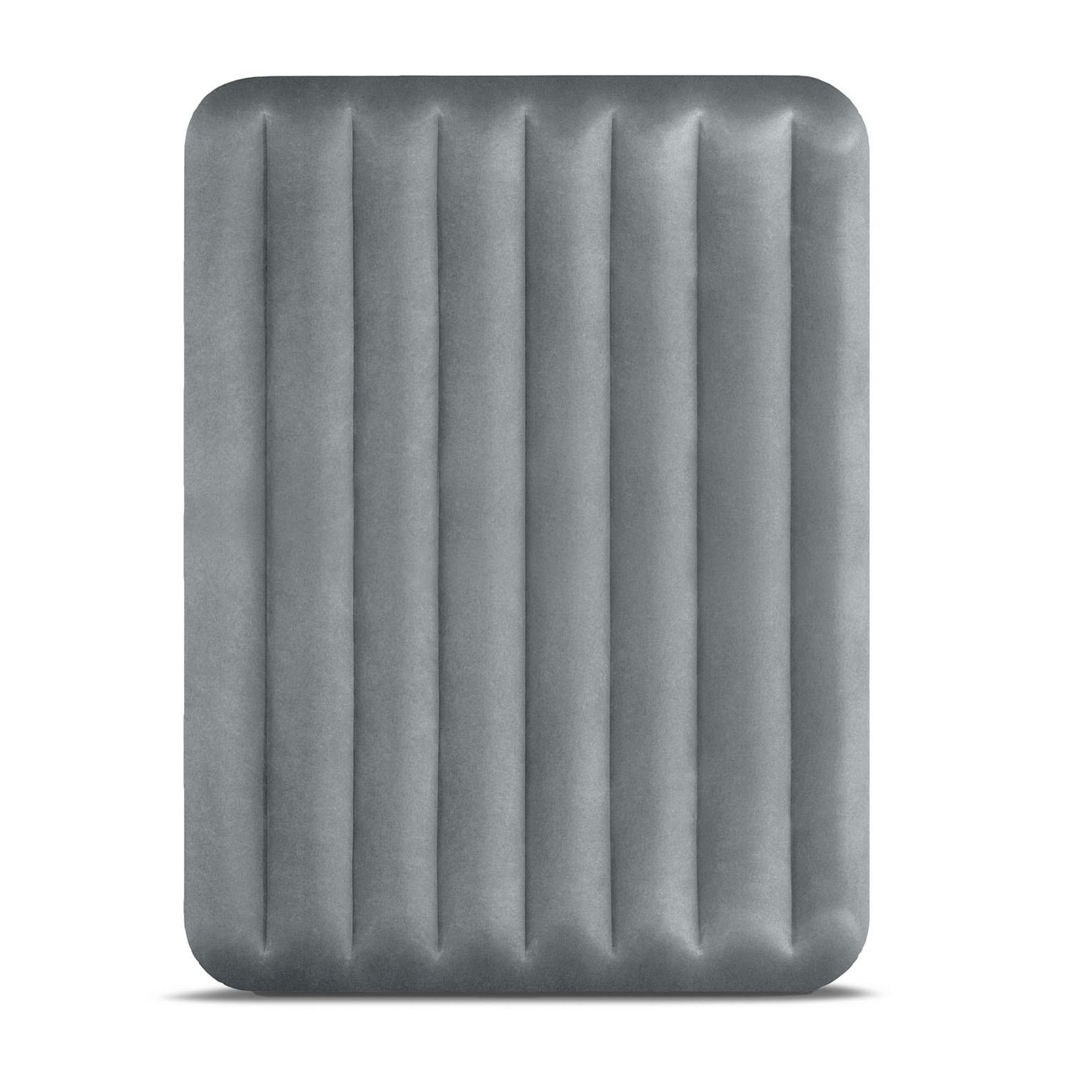 B2X Aufblasbare Matratze 203x152x30 cm mit eingebauter Elektropumpe  