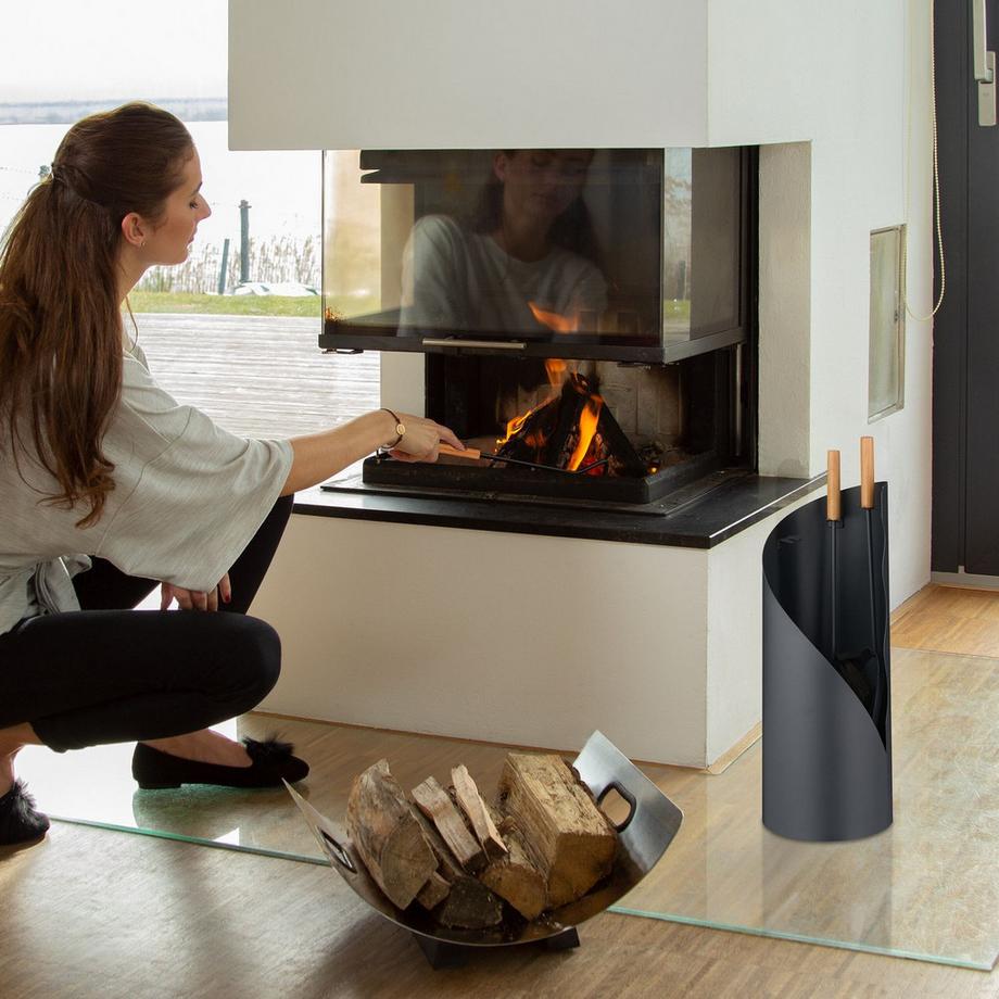 Northio  4-teiliges Herdset mit Ständer 