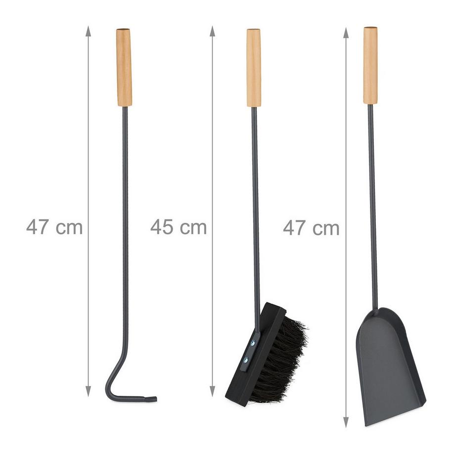 Northio  4-teiliges Herdset mit Ständer 