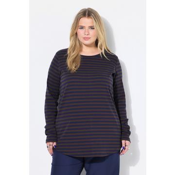 Ringelshirt, Wide Shape, Rippjersey, Langarm