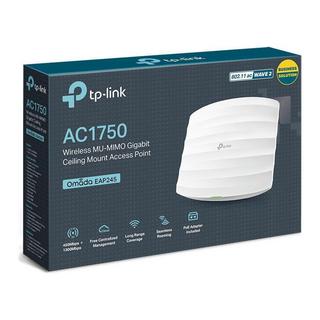 TP-Link  Omada EAP245(5-PACK) punto accesso WLAN 1750 Mbit/s Bianco Supporto Power over Ethernet (PoE) 