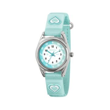 Uhr mit Aqua Herzarmband