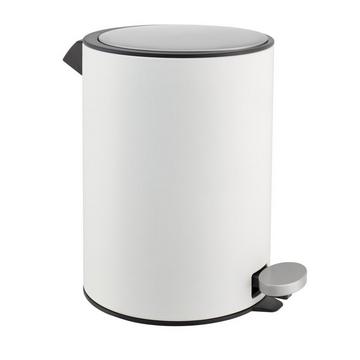 Treteimer Elegance weiss matt, Slow Down