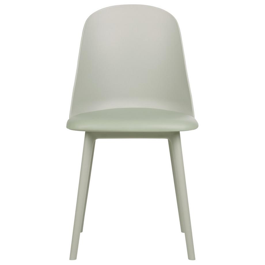 Beliani Lot de 2 chaises de salle à manger en Matière synthétique  FOMBY  