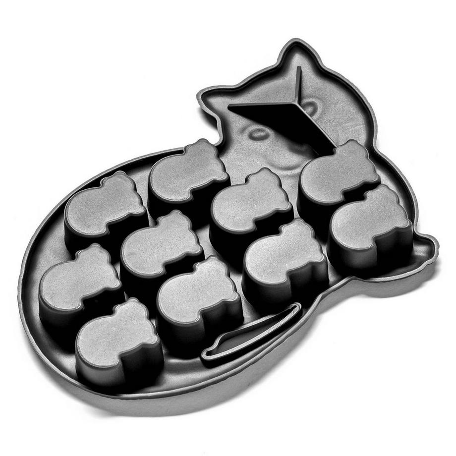 Northio  Silikonform für Eis und Schokolade – Katze 