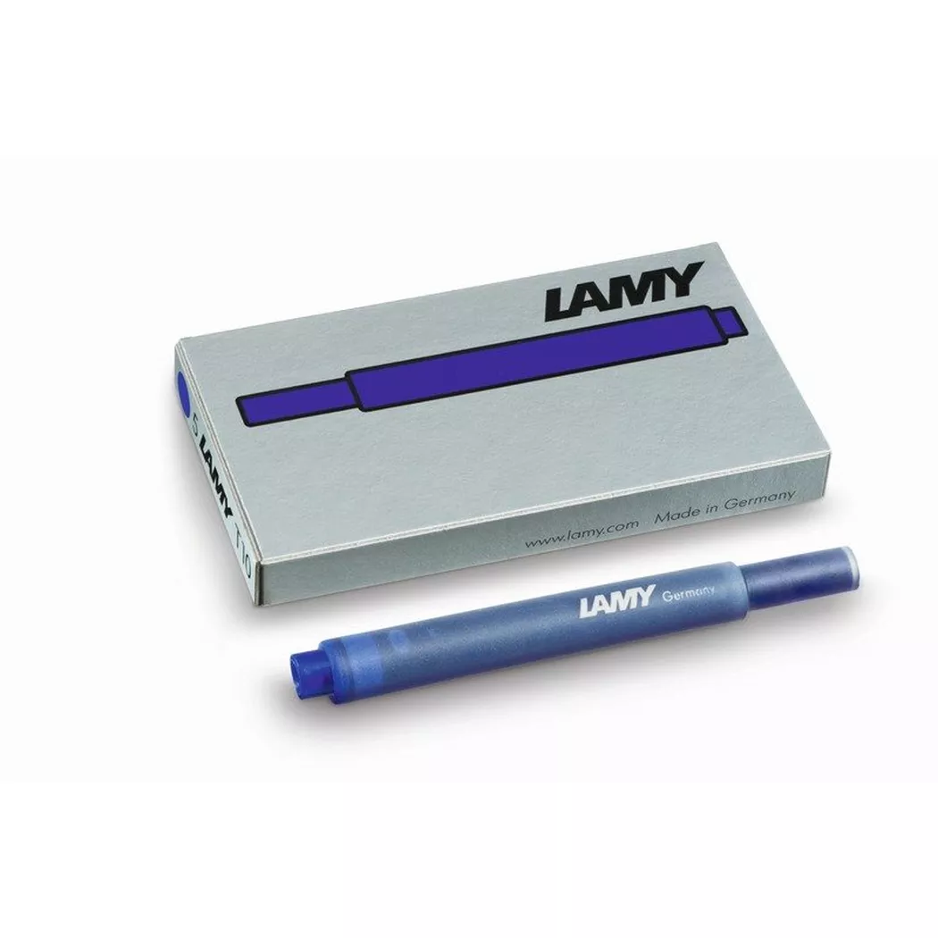 LAMY -  Tintenpatrone T 10 1202077 blau 5 Stück