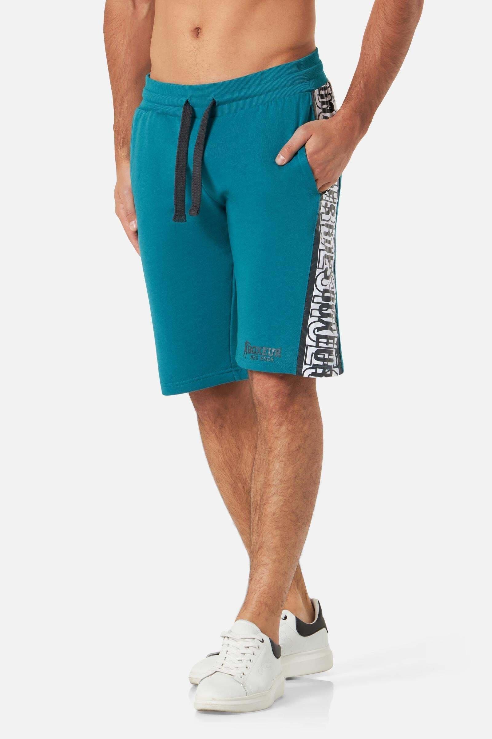 Image of Sweatshorts Short Sweatpants W Inserts Herren Blau XL