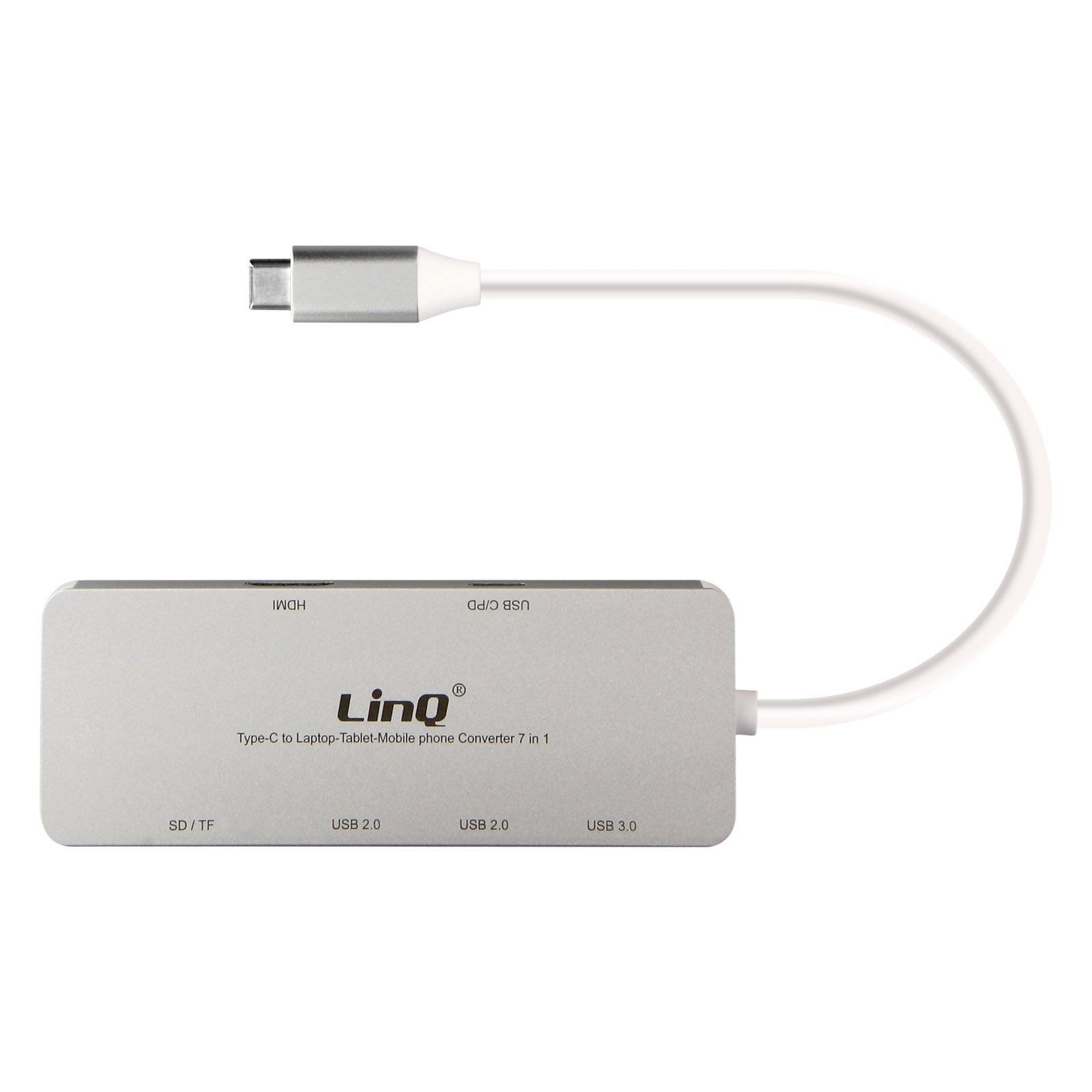 Avizar  7-in-1 USB-C Multiport-HUB LinQ 