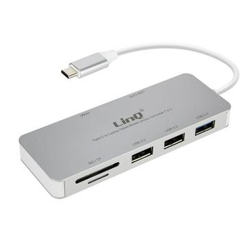 HUB USB-C multiports 7 en 1 LinQ