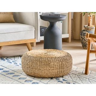 Beliani Pouf en Giacinto d'acqua Boho BACKAN  