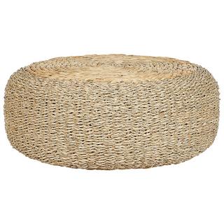 Beliani Pouf en Giacinto d'acqua Boho BACKAN  