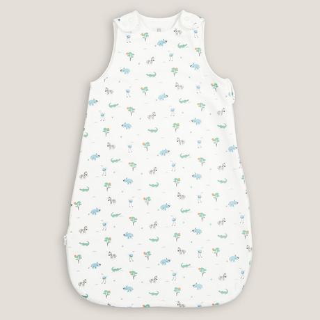 La Redoute Collections Baumwolljersey Sommer Schlafsack Safari Print  