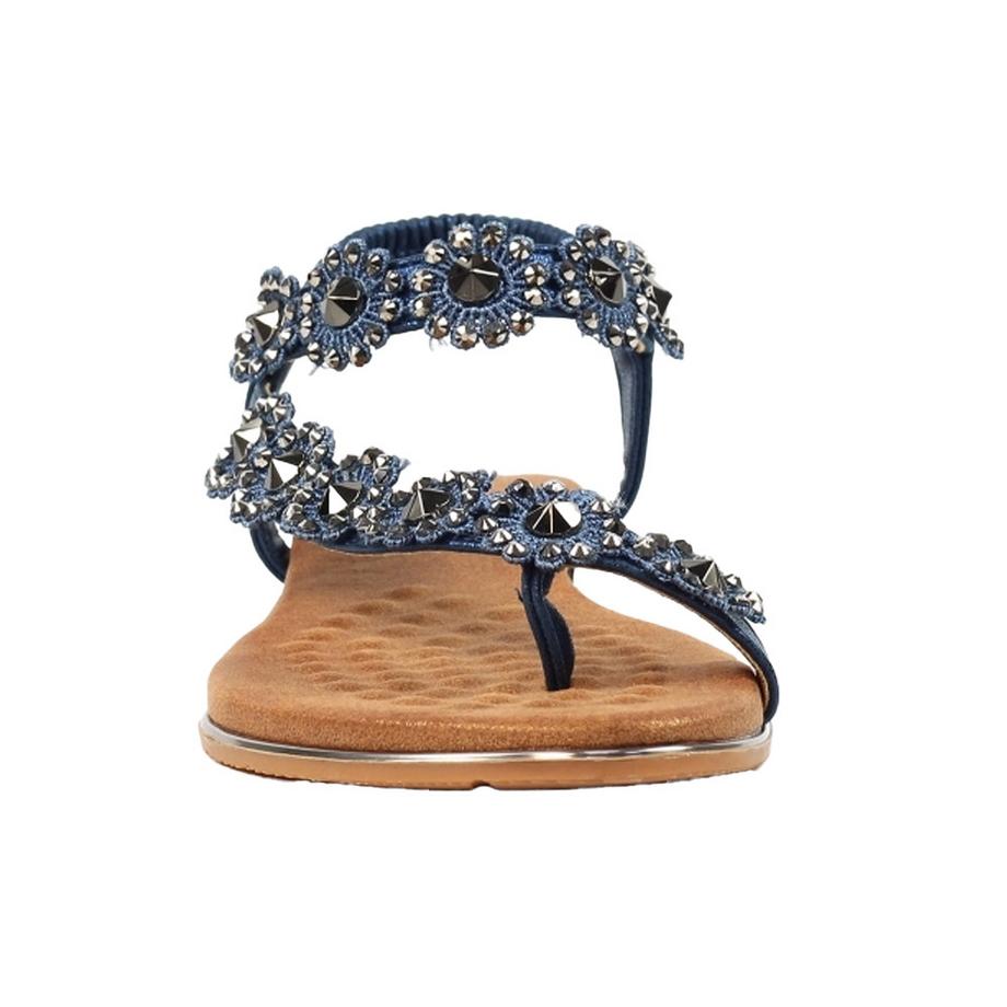 Lunar Charlotte II Sandales Plates Ornées  