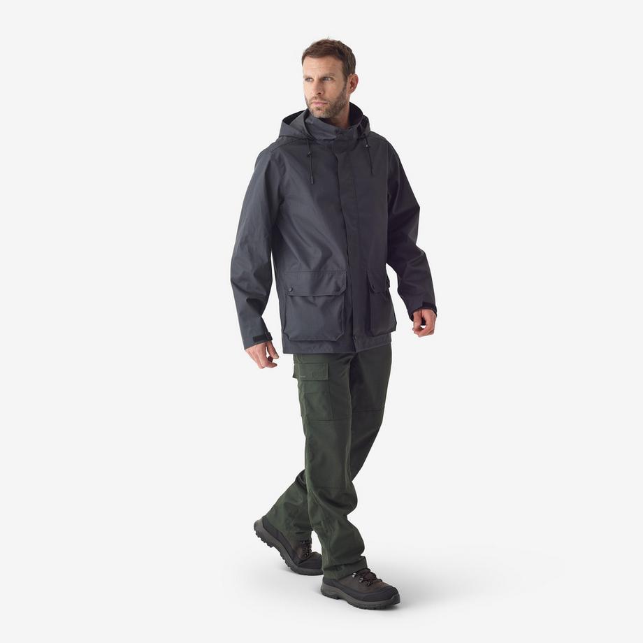 SOLOGNAC Wasserdichte Polyesterjacke  