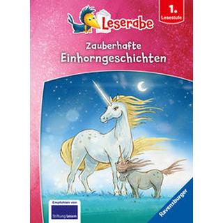 Zauberhafte Einhorngeschichten - Leserabe ab 1. Klasse - Erstlesebuch für Kinder ab 6 Jahren Grolik, Markus; THiLO; Neudert, Cee; Grolik, Markus (Illustrationen); Gerigk, Julia (Illustrationen); Leiber, Lila L. (Illustrationen) Gebundene Ausgabe 