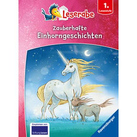 Zauberhafte Einhorngeschichten - Leserabe ab 1. Klasse - Erstlesebuch für Kinder ab 6 Jahren Grolik, Markus; THiLO; Neudert, Cee; Grolik, Markus (Illustrationen); Gerigk, Julia (Illustrationen); Leiber, Lila L. (Illustrationen) Gebundene Ausgabe 