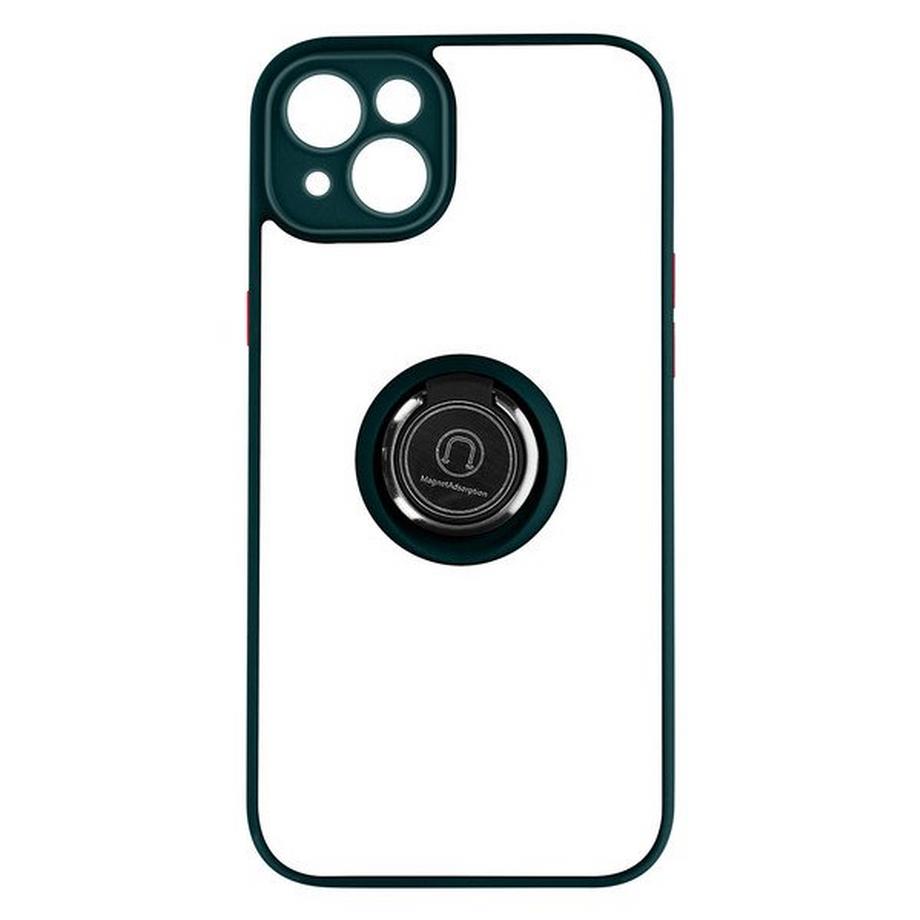 Coque iPhone 14 Vert avec Anneau