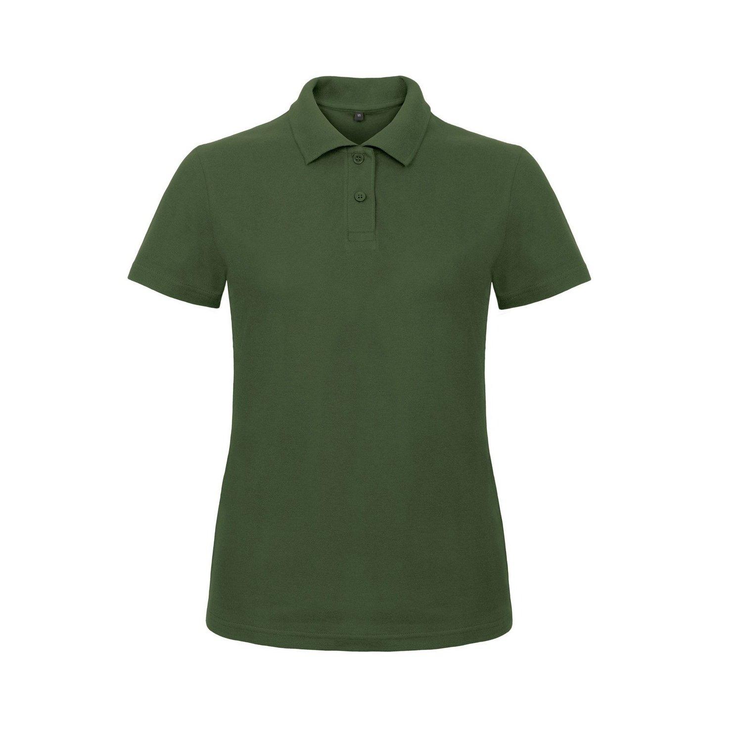 Image of B&c Id.001 Poloshirt Polohemd, Kurzarm Damen Grün XXL