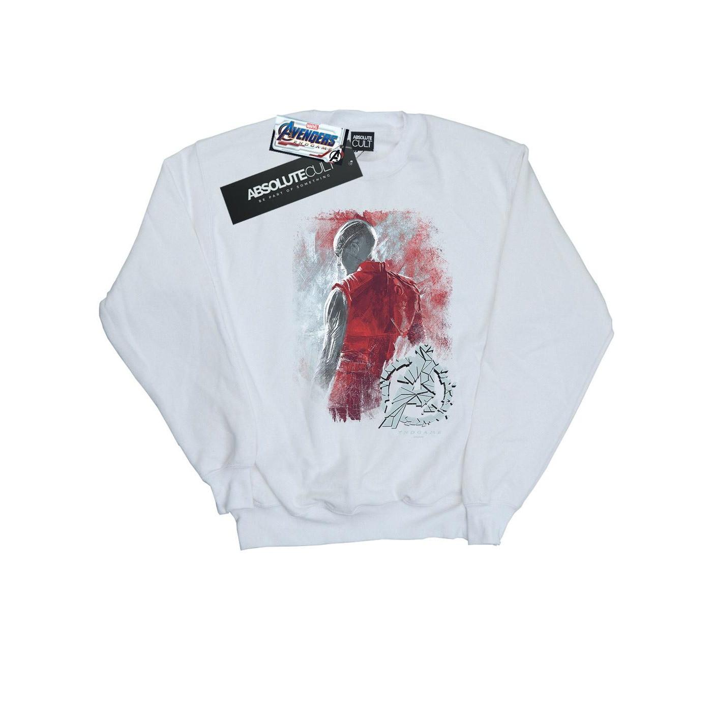 Image of Avengers Endgame Nebula Brushed Sweatshirt Mädchen Weiss 116