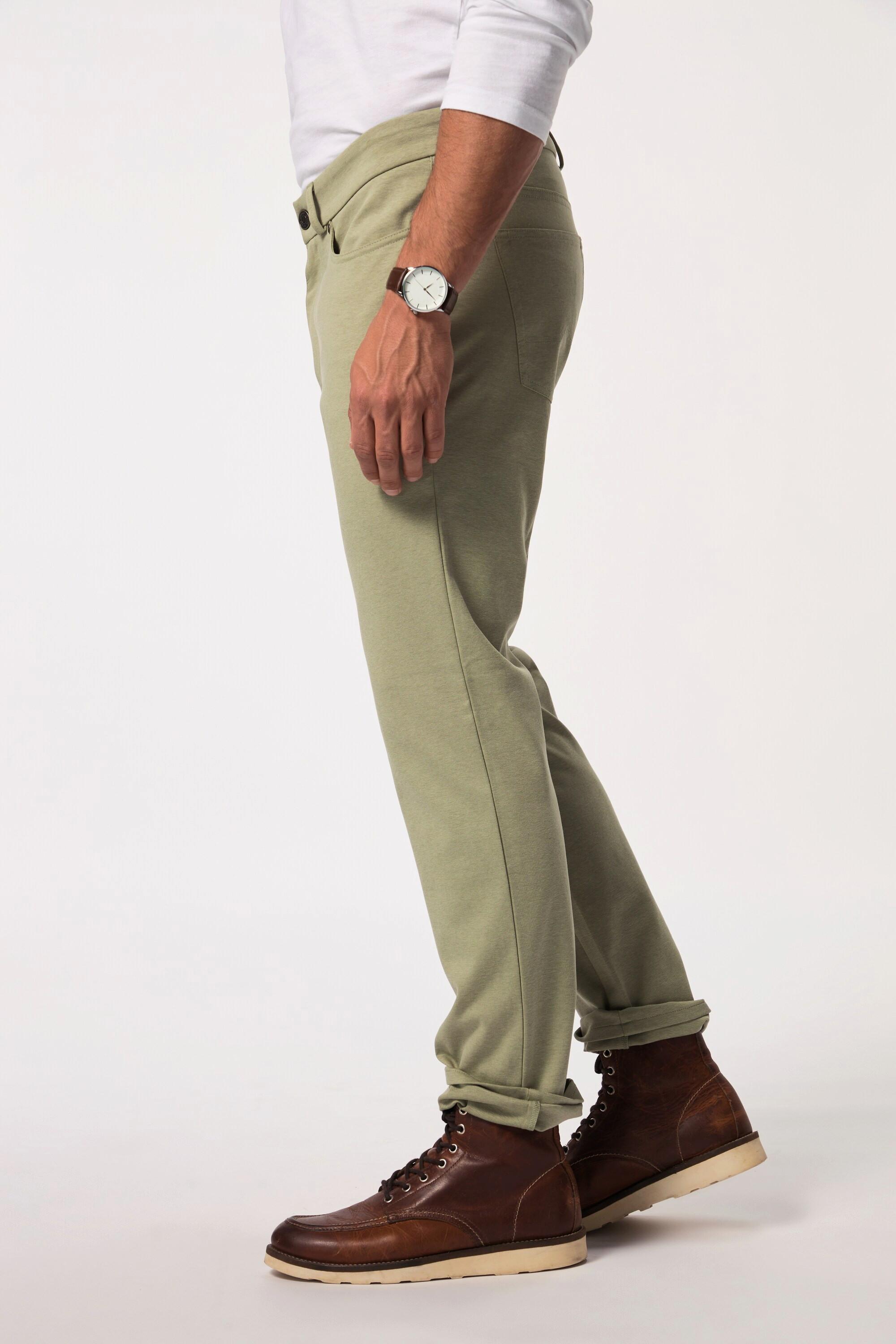 JP1880  Pantaloni di jersey con vestibilità moderna, taglio dritto, cinque tasche e FLEXNAMIC®, fino alla tg. 72 