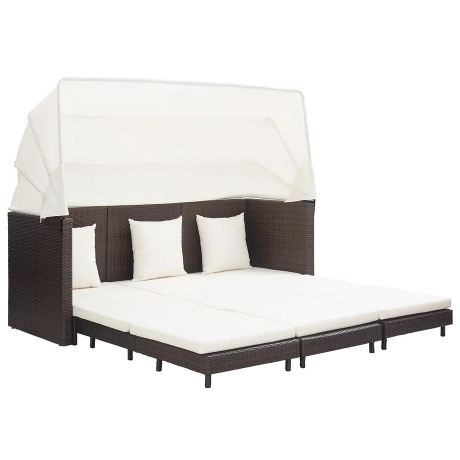 Schlafsofa poly-rattan