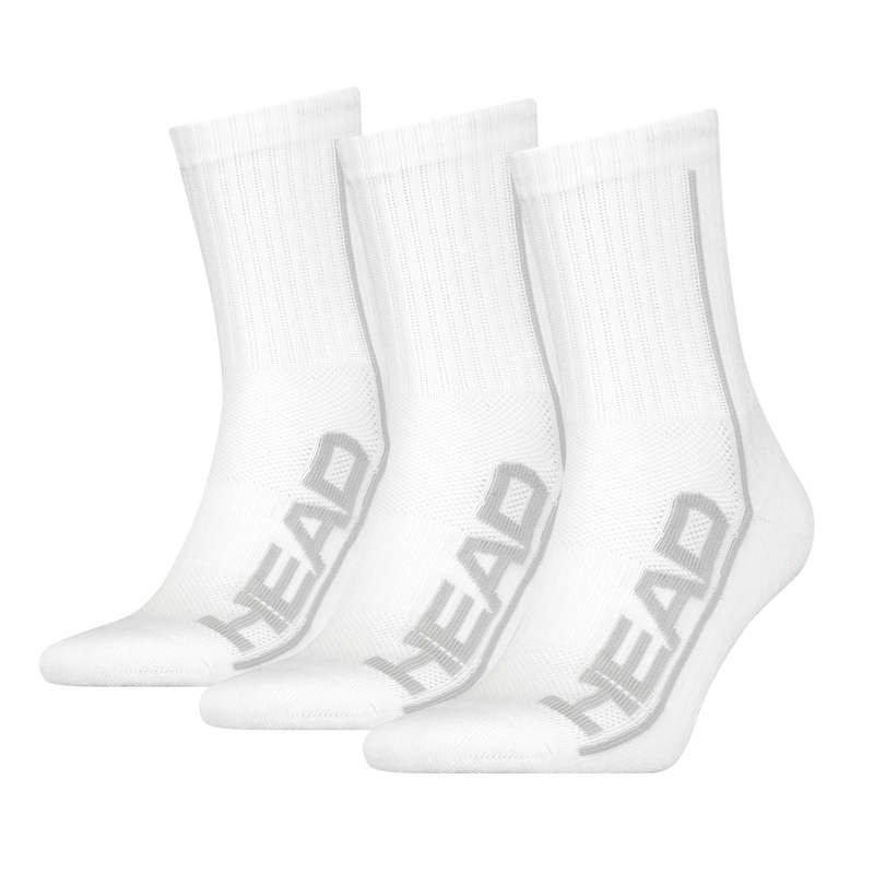 Image of Socken Tennis 3 Stück Performance Weiss Unisex Weiss 43-46