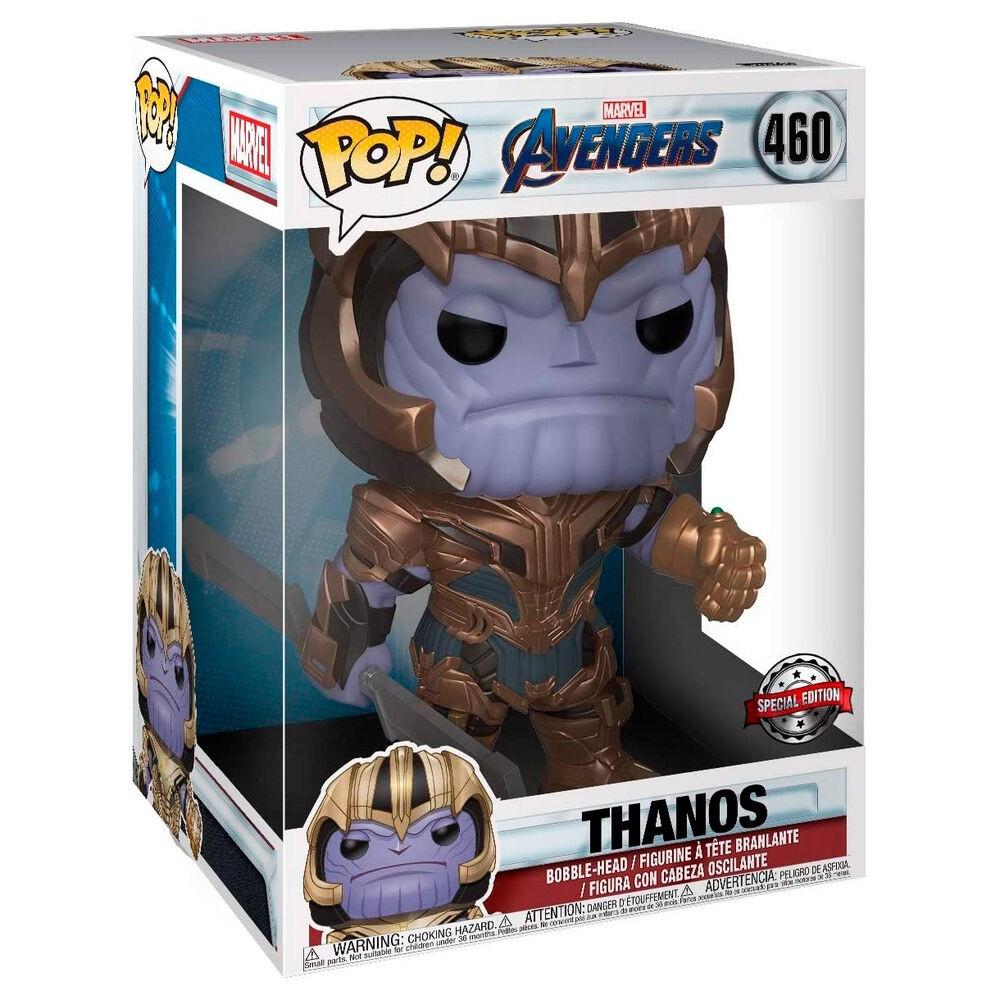 Funko  Figurine POP Marvel Avengers Endgame Thanos 25cm Exclusif 