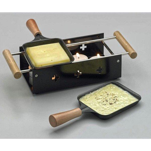 Ttm TEELICHT-RACLETTE TWINY CHEESE NOIR  