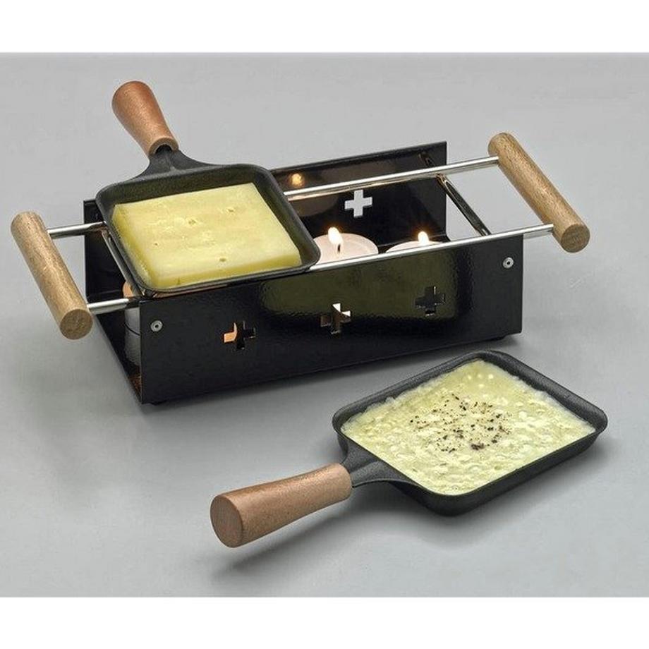 Ttm TEELICHT-RACLETTE TWINY CHEESE NOIR  