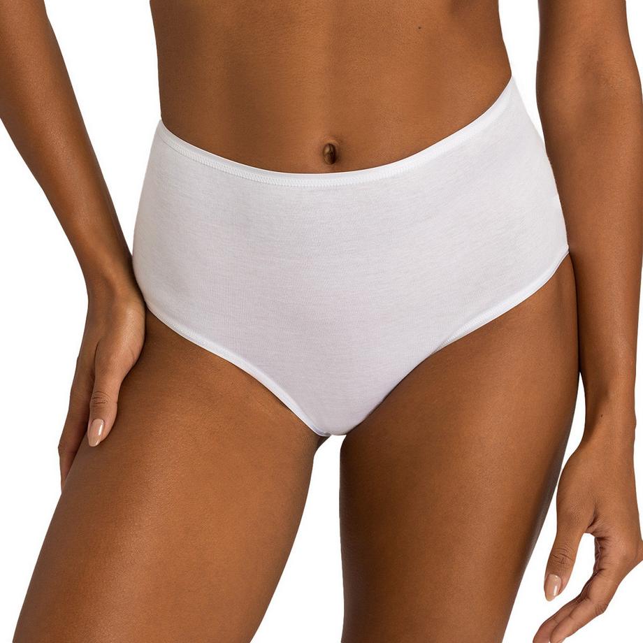 HANRO  3er Pack Cotton Seamless - Maxi Slip 