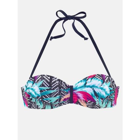 LASCANA  Reggiseno a fascia Jane blu navy 