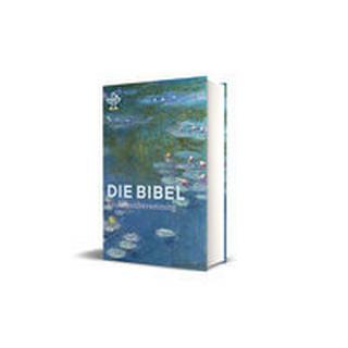 Die Bibel mit Umschlagmotiv Seerosen von Claude Monet. Großdruck. Mit Familienchronik Kein Autor Copertina rigida 