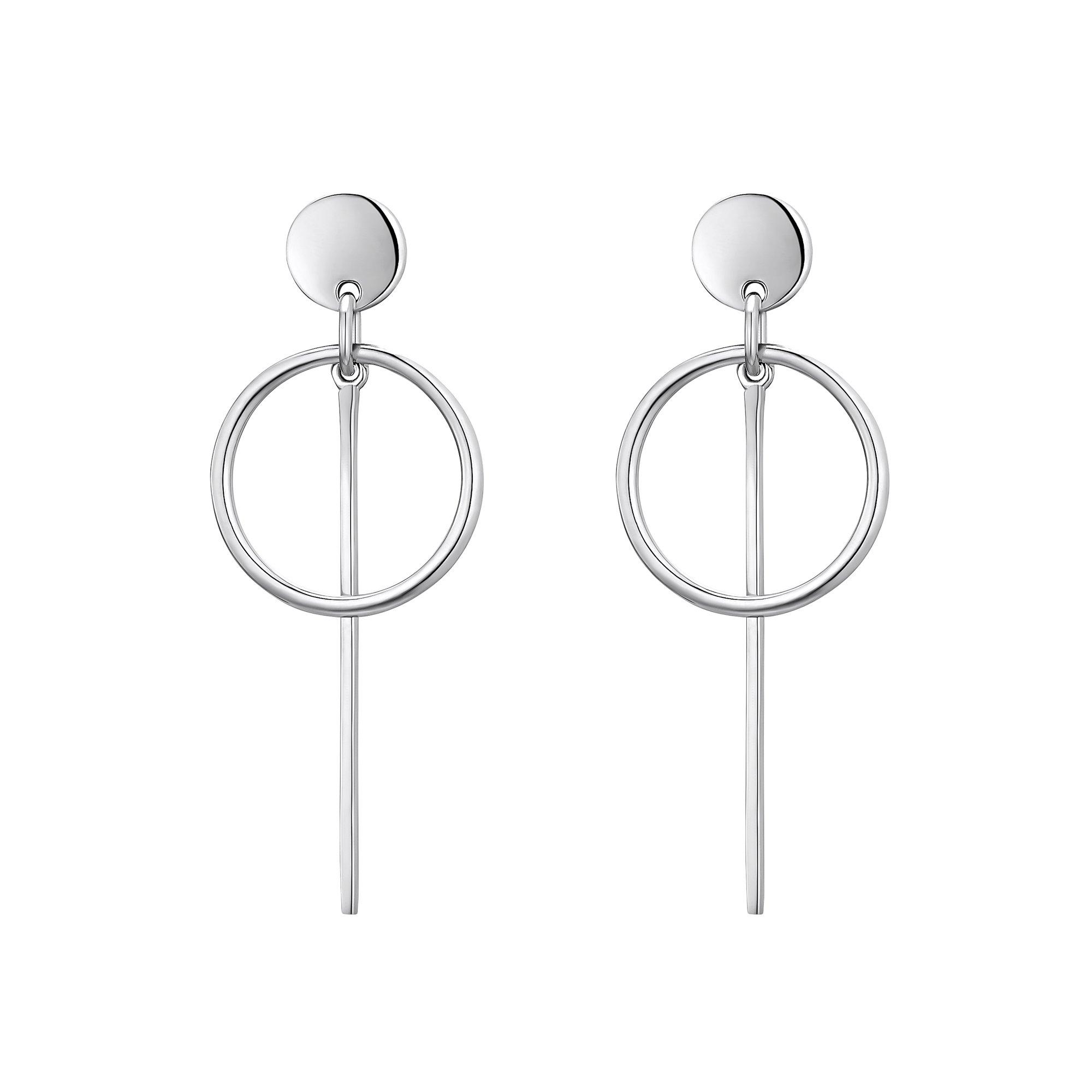 Image of Laurena Poliert Damen Silber ONE SIZE