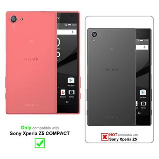 Cadorabo  Housse compatible avec Sony Xperia Z5 COMPACT - Coque de protection en silicone TPU flexible 