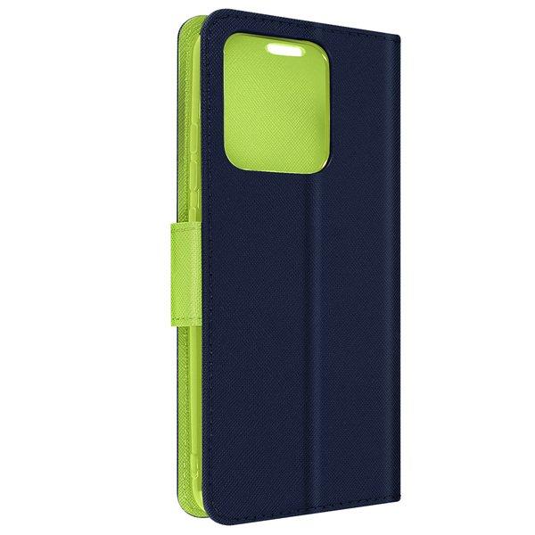 Avizar  Étui folio Xiaomi Redmi 10A Bleu et Vert 