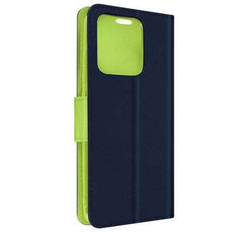 Avizar  Custodia Folio Redmi 10A Blu / Verde 