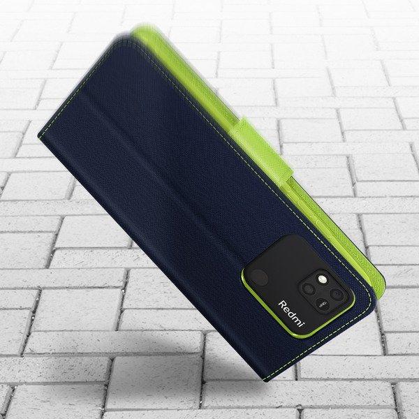 Avizar  Custodia Folio Redmi 10A Blu / Verde 