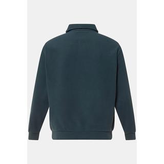 Sthuge  Sweat-shirt STHUGE, polaire, col polo, jusqu'au 8 XL 