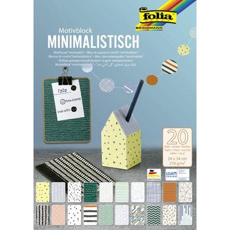 Folia  Folia 48849 Kunstdruckpapier Kunstpapier 20 Blätter 