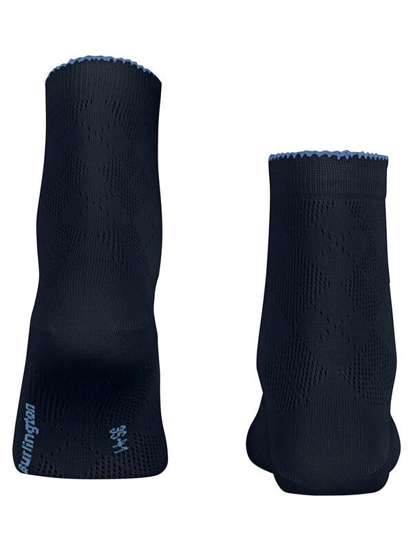 Burlington Chelsea Socken Rautenmuster  