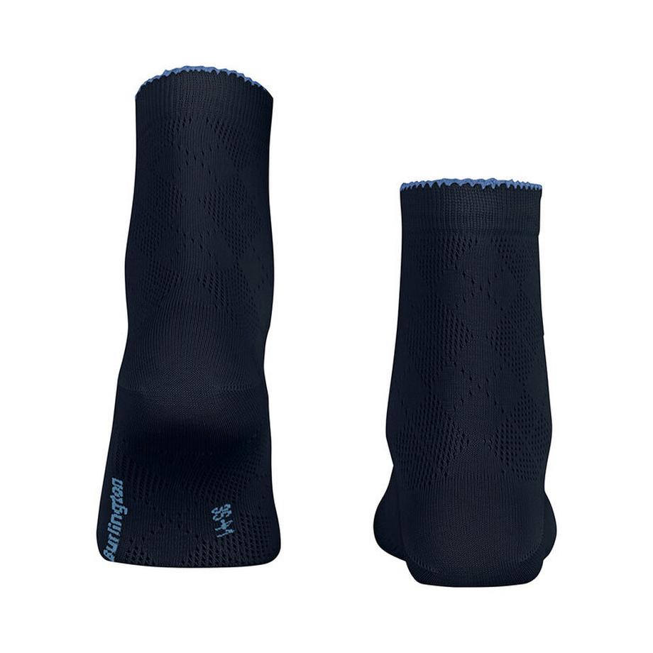 Burlington Chelsea Socken Rautenmuster  