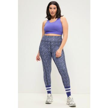 Leggings sportivi e orlo elastico nero