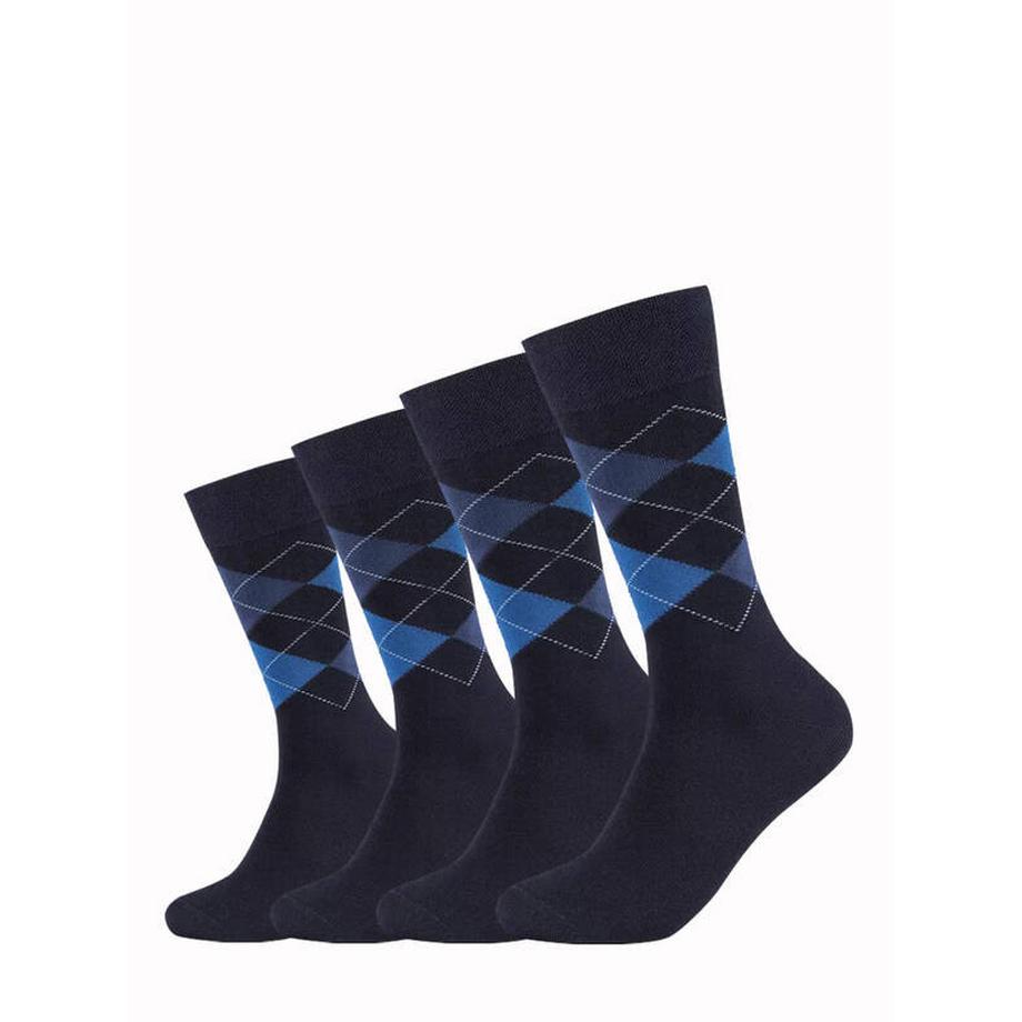 camano Ca-Soft Argyle Chaussettes Lot de 4  