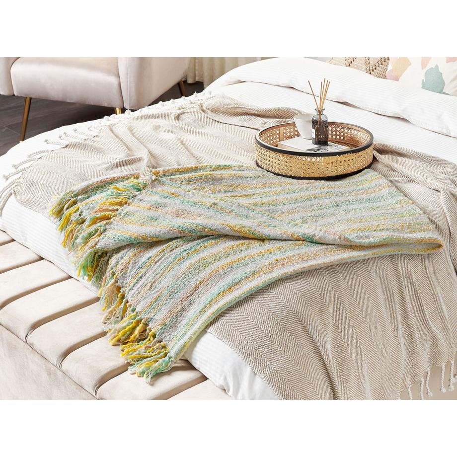 Beliani Nuwar Coperta in Acrilico Classico  